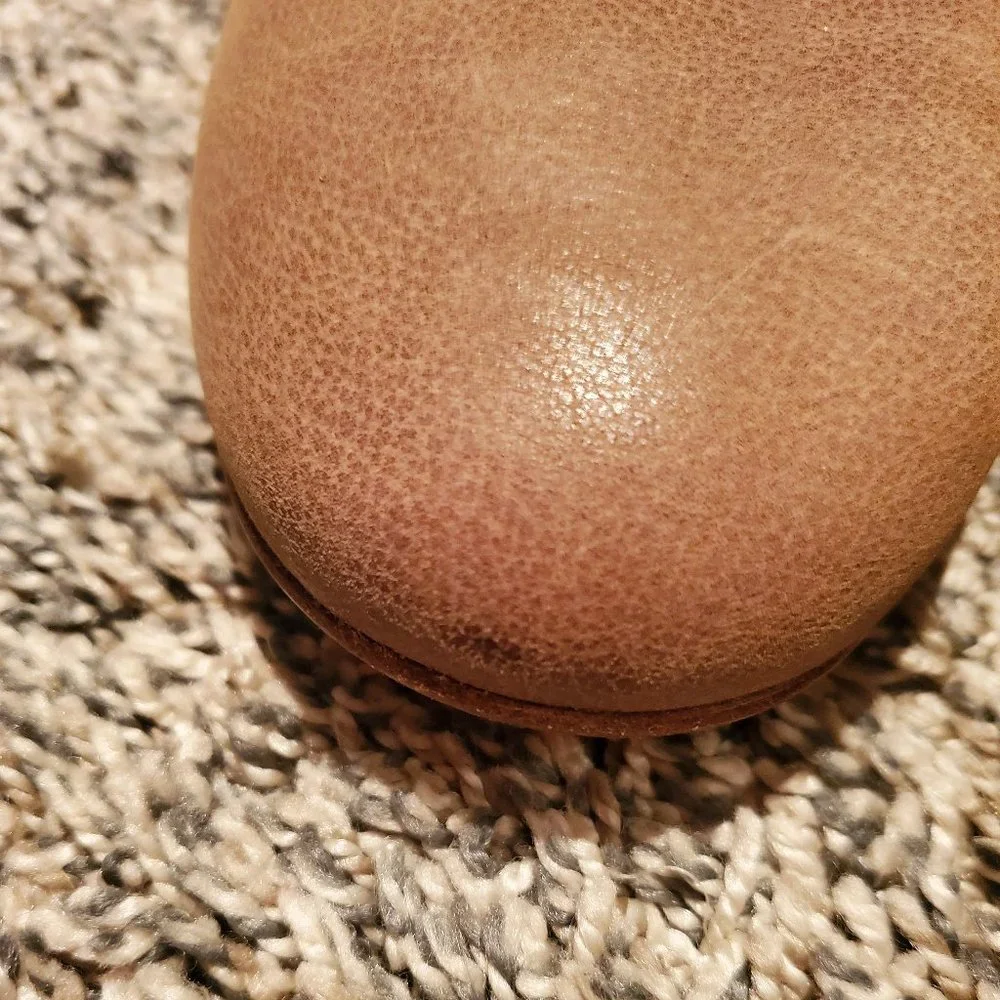 Aquatalia Tan Ankle Boots Size 9-1/2 - Picture 3 of 8